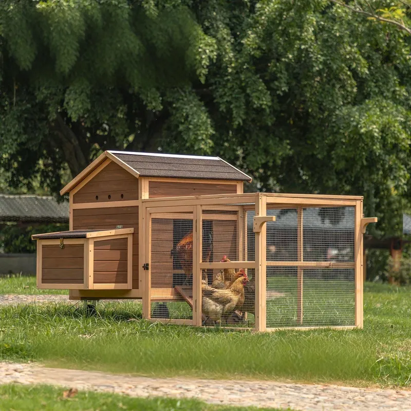قفص دجاج خشبي كبير ومستدام للا - مراجعة Sustainable Living Walla Walla وسعره